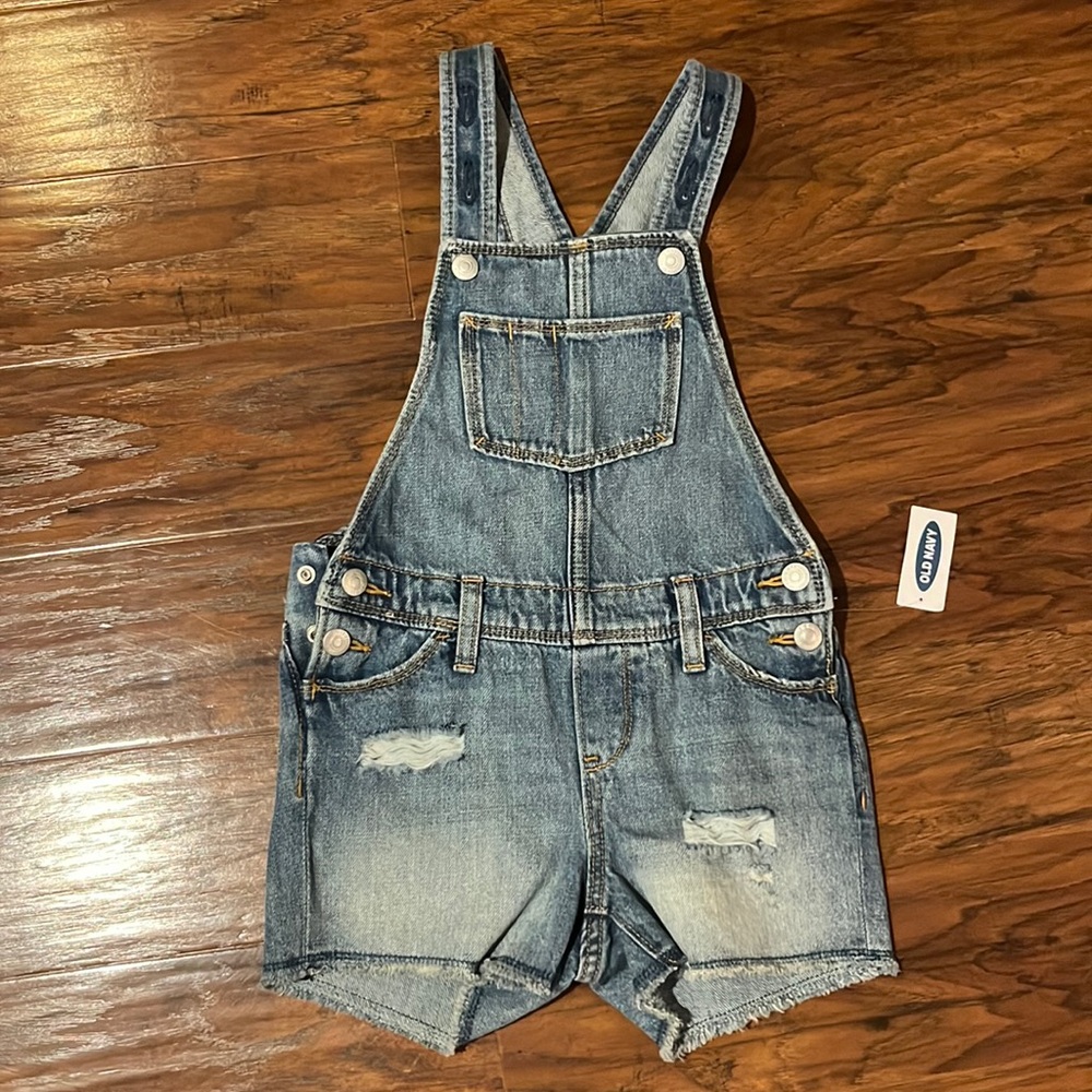 NEW Adorable Old Navy Shortalls - Picture 1 of 7
